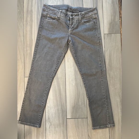 Volcom Gray Jeans with Bold V Stitching - Picture 1 of 6